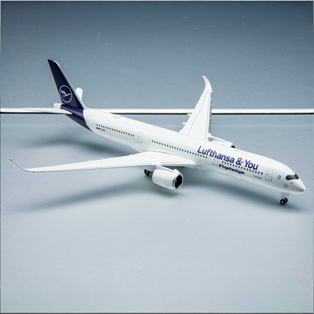 Herpa Wings 1:500 Lufthansa Airbus A350-900 D-AIXP Lufthansa & You Braunschweig Diecast Model 536066