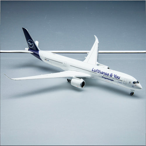 Herpa Wings 1:500 Lufthansa Airbus A350-900 D-AIXP Lufthansa & You Braunschweig Diecast Model 536066