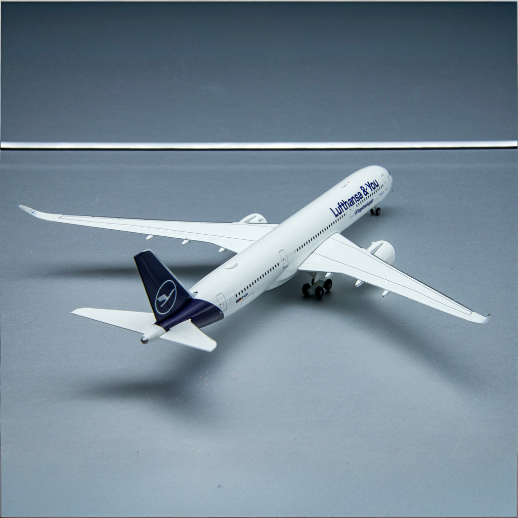 Herpa Wings 1:500 Lufthansa Airbus A350-900 D-AIXP Lufthansa & You Braunschweig Diecast Model 536066