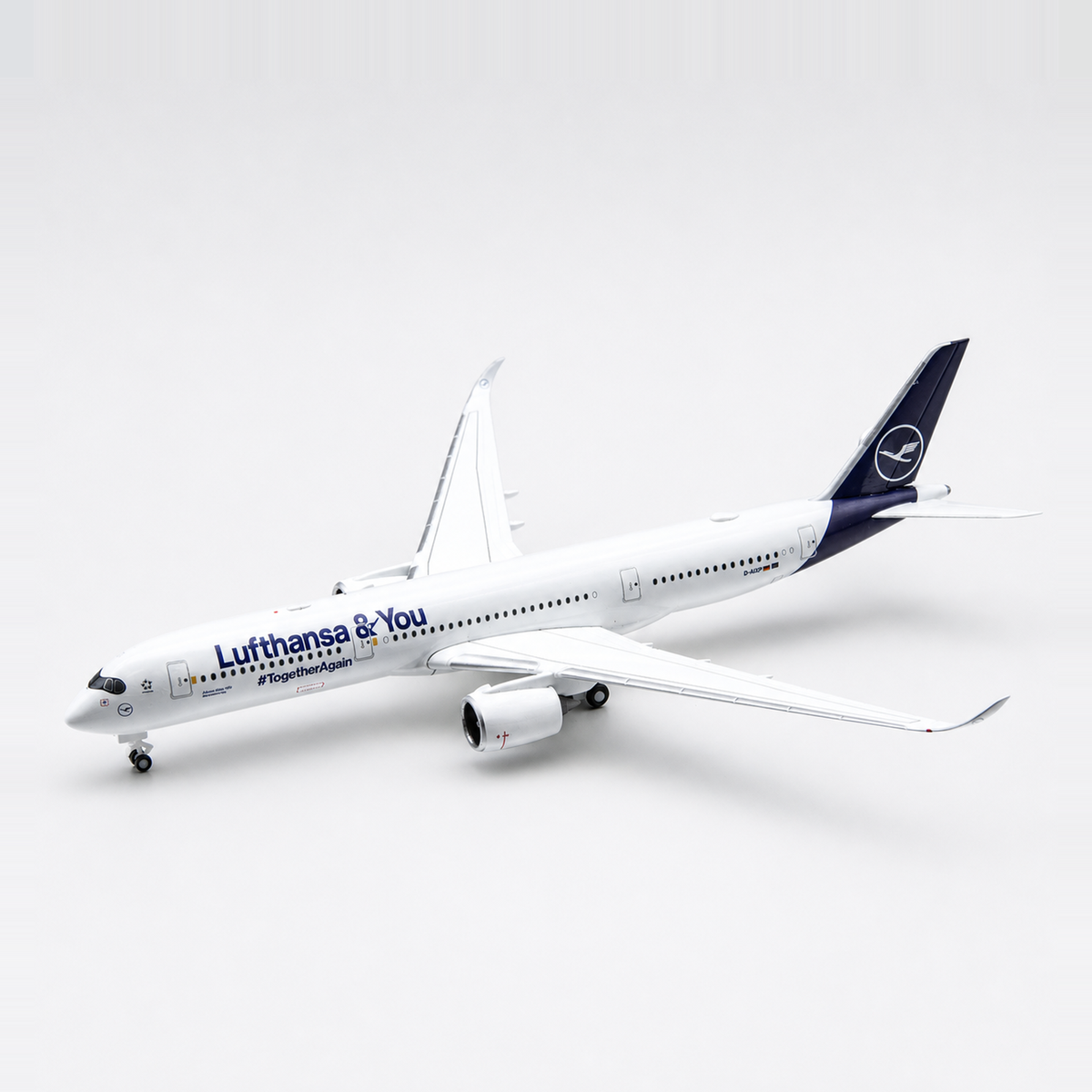 Herpa Wings 1:500 Lufthansa Airbus A350-900 D-AIXP Lufthansa & You Braunschweig Diecast Model 536066