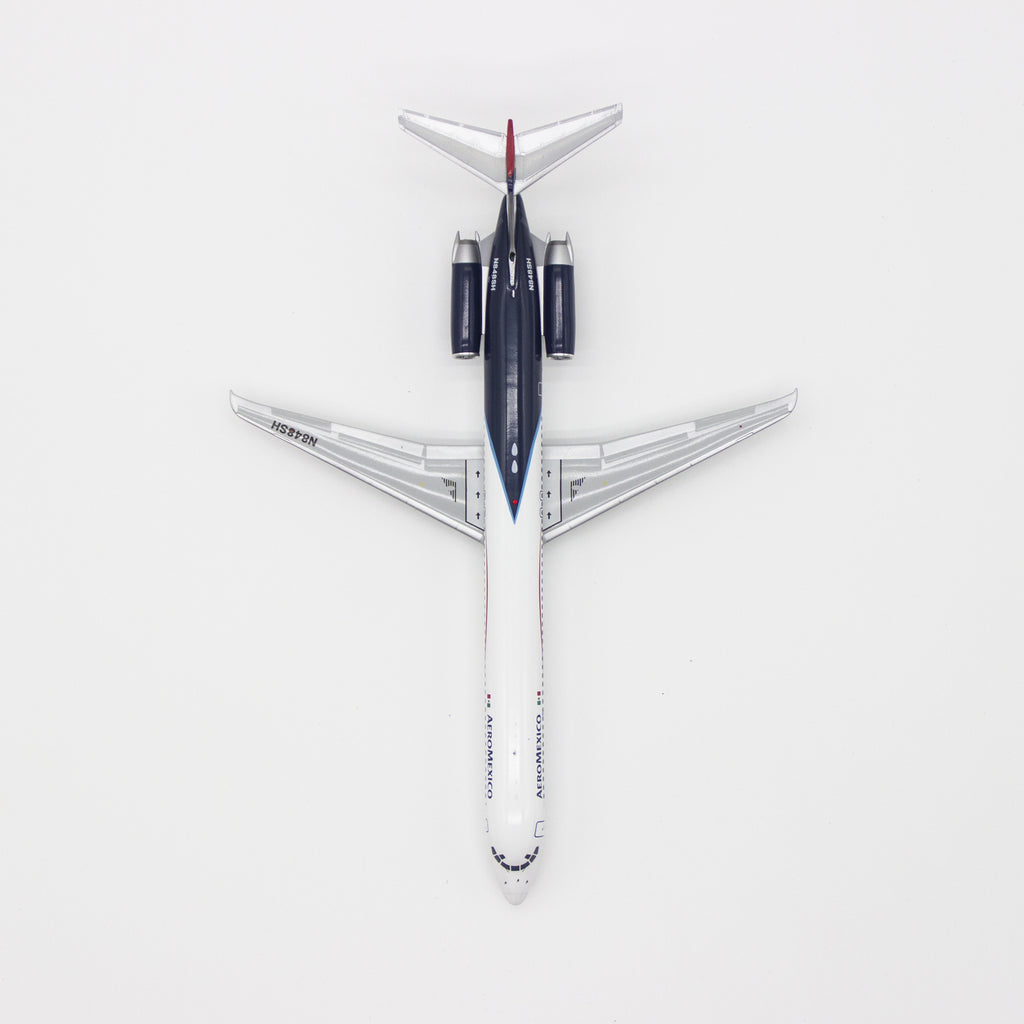 GeminiJets 1:200 Aeromexico Travel McDonnell Douglas MD-83 N848SH Diecast Model G2AMX857 with Stand