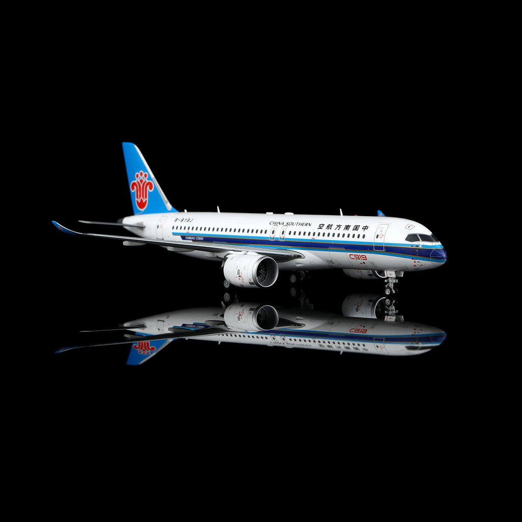 SQ Wings 1:200 China Southern COMAC C919 B-919J Diecast Model L2191 L2191FD Flaps Up/Down with Stand