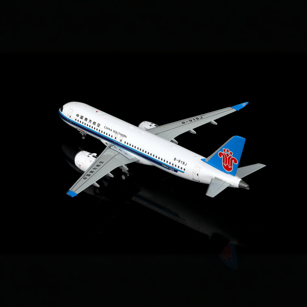 SQ Wings 1:200 China Southern COMAC C919 B-919J Diecast Model L2191 L2191FD Flaps Up/Down with Stand